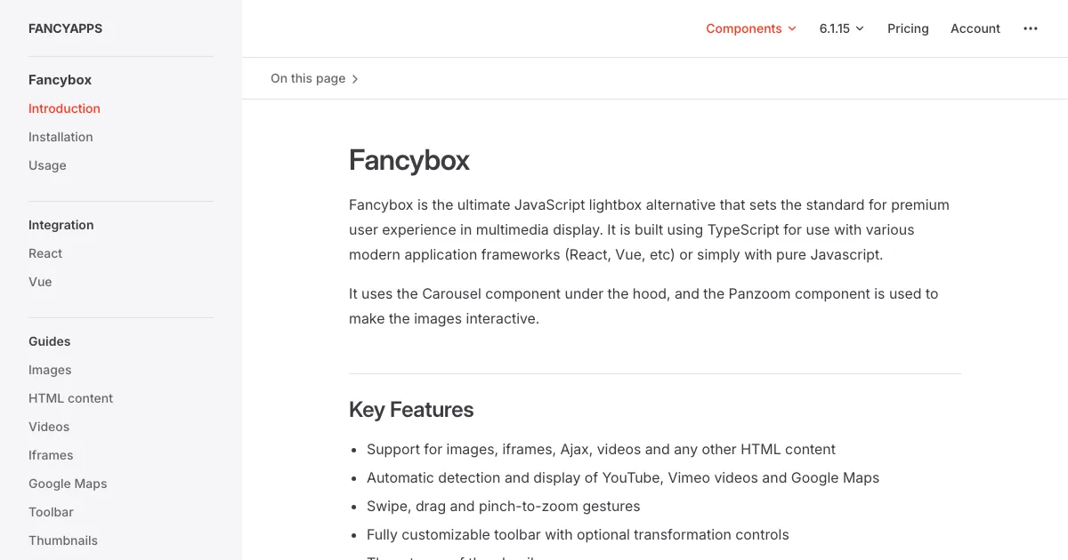 Fancybox