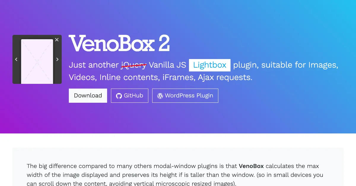 VenoBox